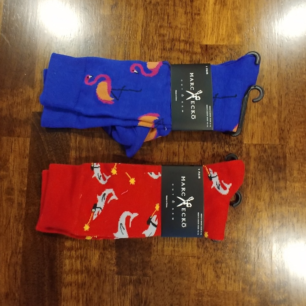 NEW Marc Ecko Mens socks shoe size 10-13